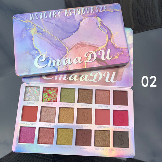 Paleta de Sombras Brillantes EVA 18 Colores - Image 10