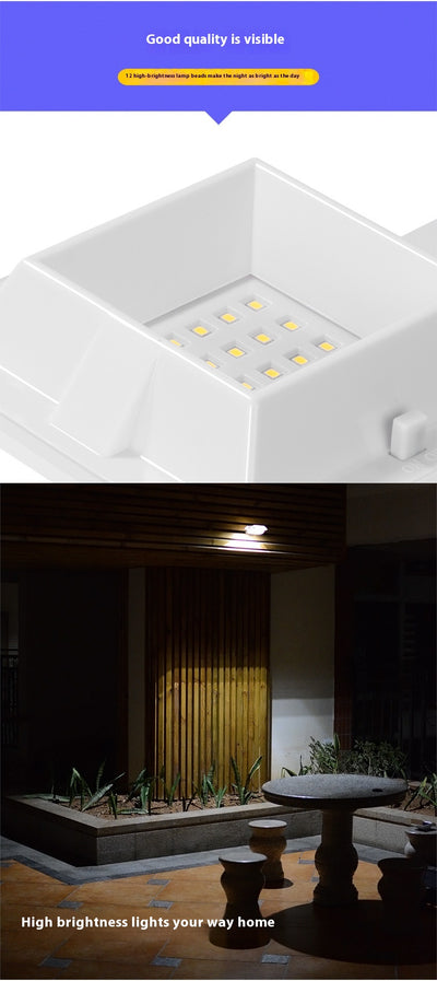 Lámpara Solar de 12 LED para Exterior - Image 14