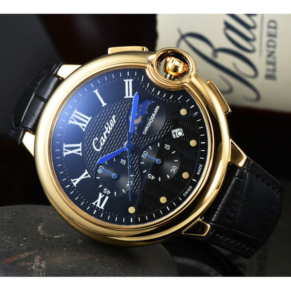 Reloj de Negocios para Hombre con Correa de Goma - Image 6
