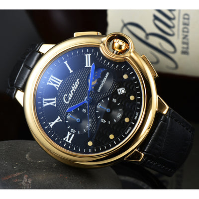 Reloj de Negocios para Hombre con Correa de Goma - Image 6
