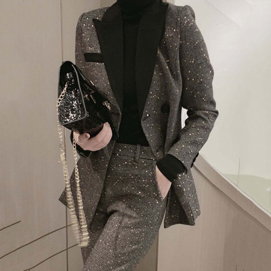 Traje de Dos Piezas para Mujer - Elegancia y Sofisticación - Image 3