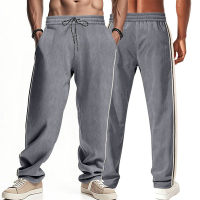 Pantalones de Chándal Holgados con Franja Lateral para Hombre - Image 31