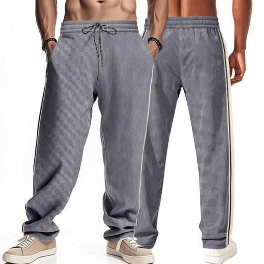 Pantalones de Chándal Holgados con Franja Lateral para Hombre - Image 31