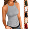Musculosa Slim Fit de Hilo Sólido