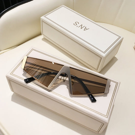Gafas de Sol Triangulares Trendy para Hombre y Mujer - Estilo Hip Hop - Image 5