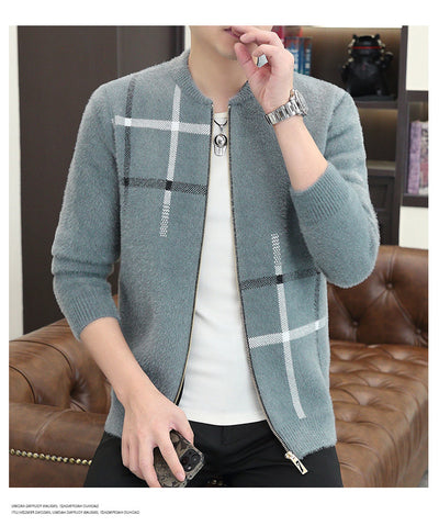 Chaqueta Casual de Terciopelo Mink - Confort de Suéter con Estilo - Image 18