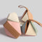 Bolsa Tote Convertible con Diseño Geométrico de Diamantes