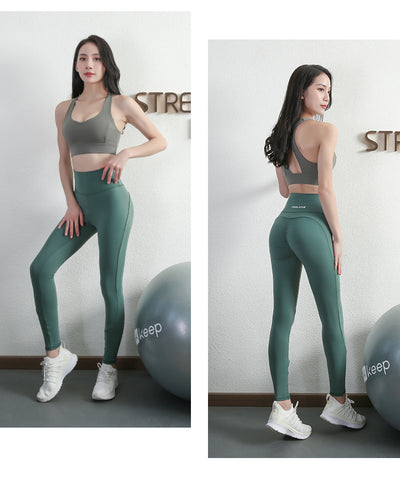 Pantalones Yoga Cintura Alta Elásticos de Secado Rápido para Mujer - Image 18