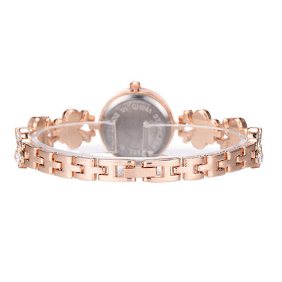 Reloj de Cuarzo para Dama con Correa de Diamantes y Esfera Pequeña - Image 8