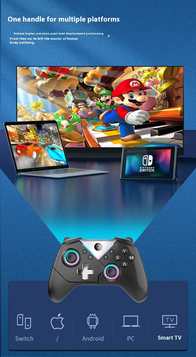 Control Inalámbrico Bluetooth con Vibración Hall Trigger para Nintendo Switch - Image 21