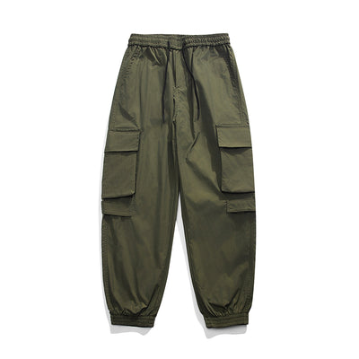 Pantalones Cargo Holgados con Bolsillos y Puños Ajustables - Image 7
