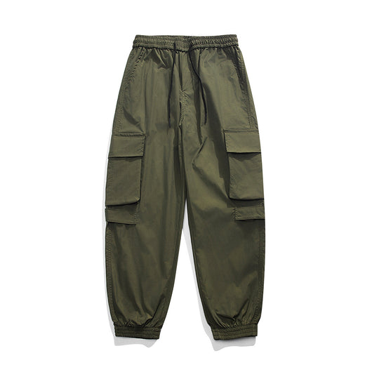 Pantalones Cargo Holgados con Bolsillos y Puños Ajustables - Image 7