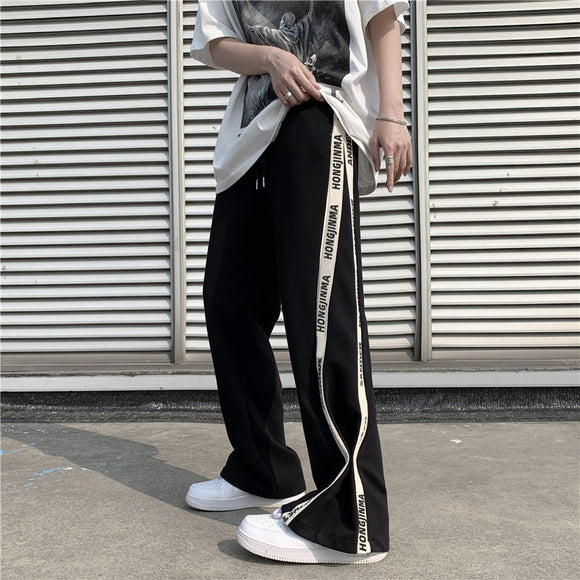 Pantalón Recto Holgado de Largo Completo - Comodidad Casual