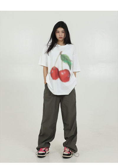 Playera Estampada con Cerezas para Mujer - Image 4