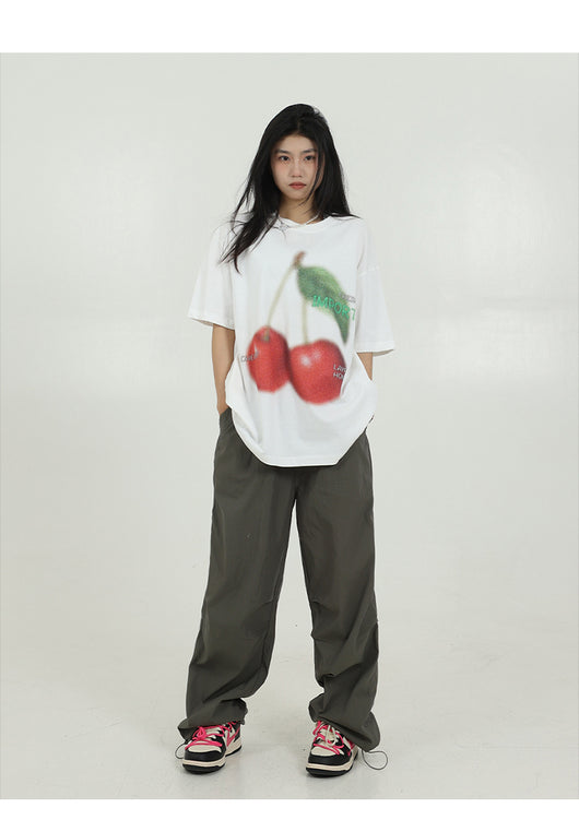Playera Estampada con Cerezas para Mujer - Image 4