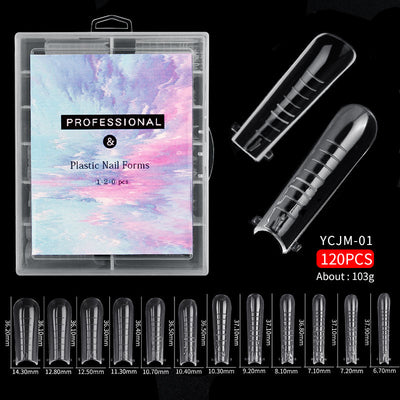 Molde de Cristal para Extensiones de Uñas sin Soporte de Papel - Image 19
