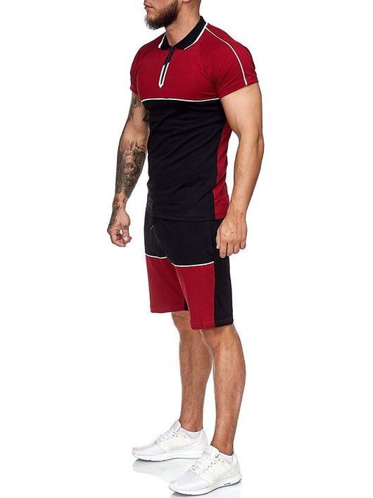 Conjunto Deportivo de Verano para Hombre con Combinación de Colores - Image 24