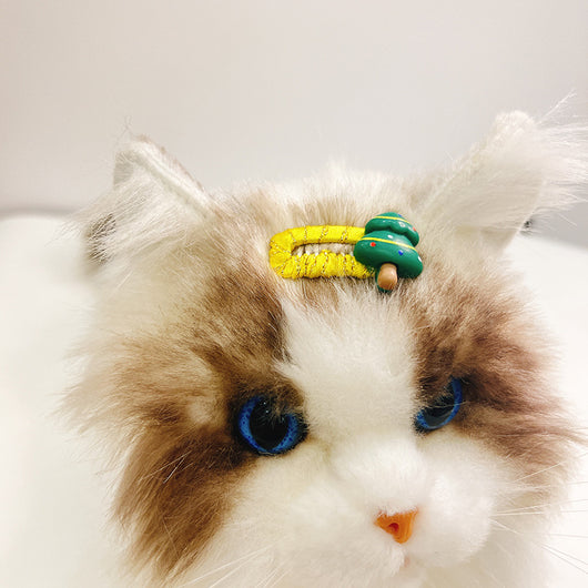 Accesorios Navideños para Mascotas - Diademas y Pasadores Temáticos - Image 12