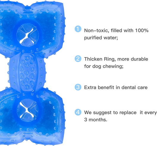 Juguete Refrigerante para Perros y Cachorros con Compartimento para Premios - Image 6