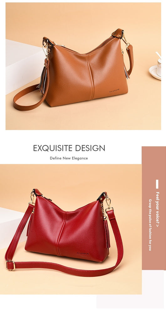 Bolso de Cuero Suave para Mamá - Bandolera Elegante Multiuso - Image 19