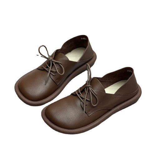 Zapatos Oxford Retro de Cuero Genuino Hechos a Mano - Estilo Británico Clásico - Image 5