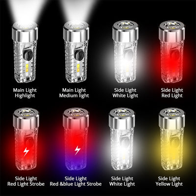 Linterna LED Portátil con Llavero - Luz Potente para Emergencias y Aventuras - Image 17