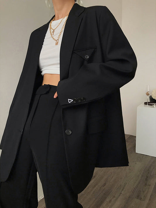 Blazer Oversized de Alta Gama con Corte Relajado - Image 2