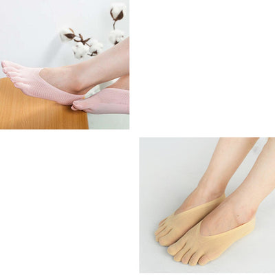 Calcetines Ultradelgados de Dedos Separados para Mujer - Diseño Minimalista Cuatro Estaciones - Image 18