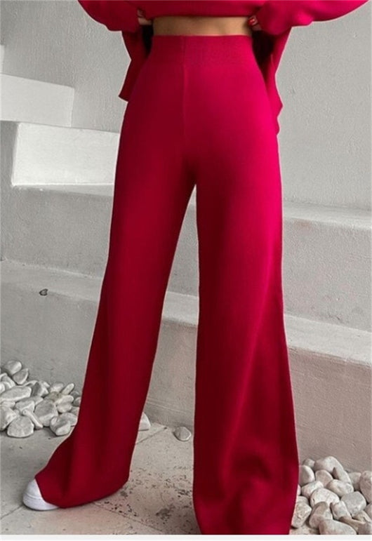 Conjunto de Sudadera Suelta y Pantalón Casual para Mujer - Image 10