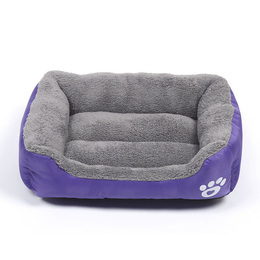 Cama Ortopédica para Perros Cuatro Estaciones - Colchoneta Acolchada Multicolor - Image 14