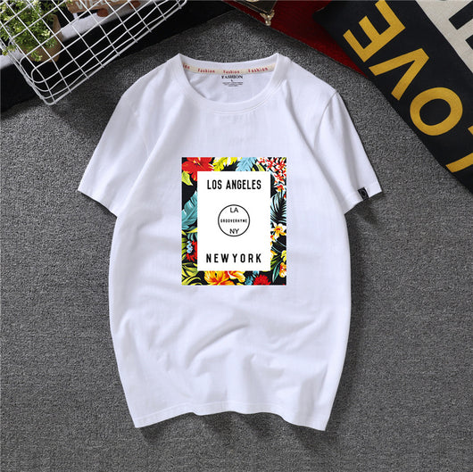 Camiseta Casual Cuello Redondo Talla Grande para Hombre - Image 4