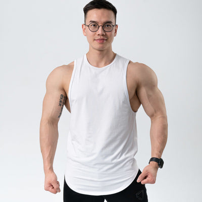 Musculosa Deportiva de Algodón Liso para Hombre - Image 22