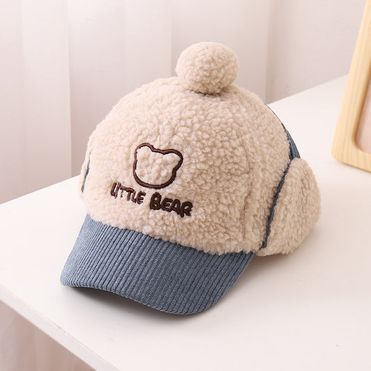 Gorra de Visera Acolchada para Niñas con Costuras Decorativas - Image 2