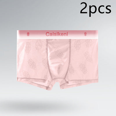 Bóxers Ultradelgados de Malla Transpirable Ice Silk Verano - Image 17