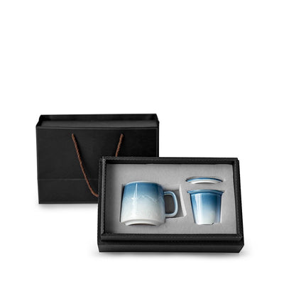 Taza Cerámica con Degradado y Tapa Térmica - Image 4