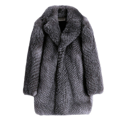 Abrigo Largo de Piel de Visón para Hombre - Image 5
