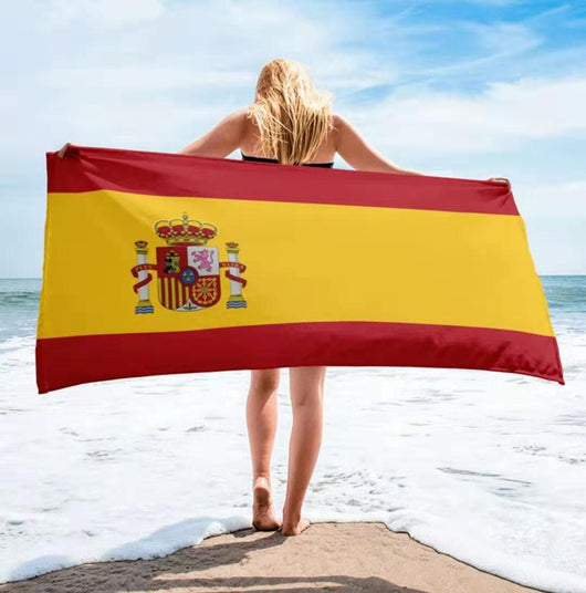 Toalla de Playa Nórdica a Rayas - Diseño INS - Image 4