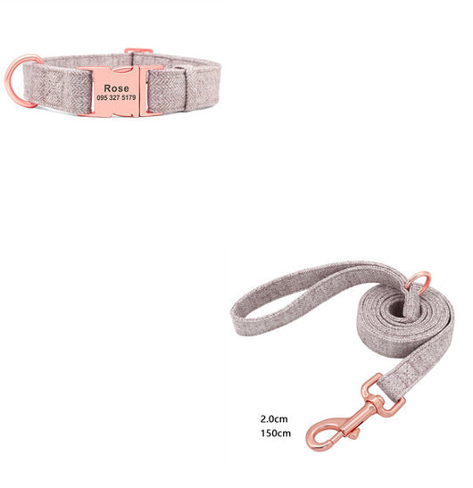 Collar Antipérdida para Perros con Grabado Personalizado y Correa de Tracción - Image 10