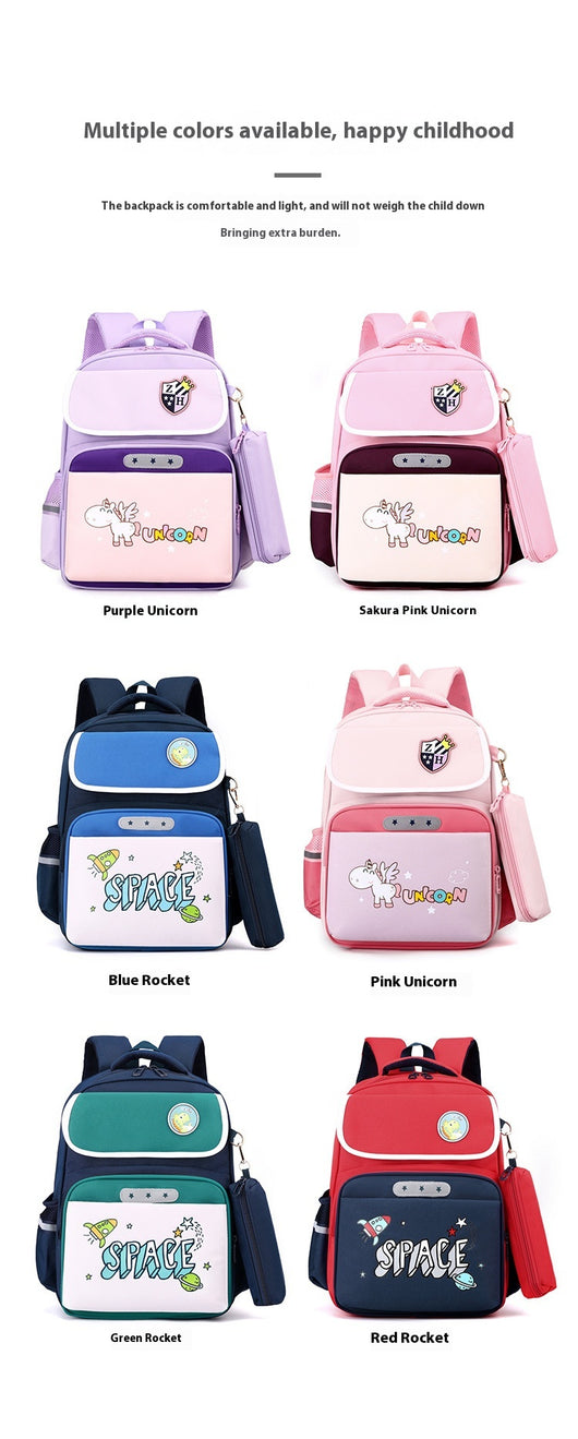Mochila Escolar Ergonómica de Gran Capacidad con Protección Espinal - Image 31