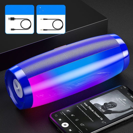 Parlante Bluetooth con Luces LED y Sonido Potente - Image 3