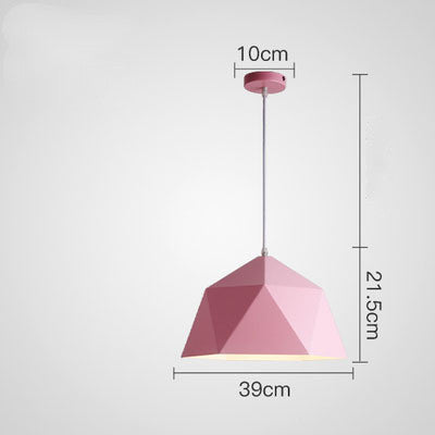 Lámparas Colgantes Geométricas Coloridas - Diseño Moderno - Image 19