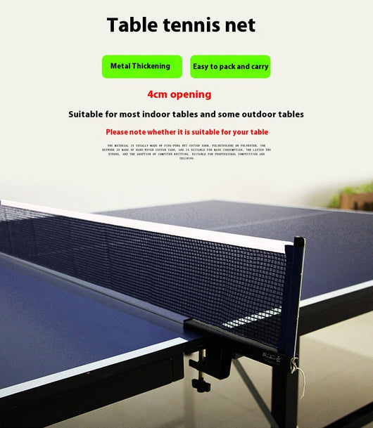 Soporte Universal para Red de Tenis de Mesa con Pinza Reforzada Grande - Image 6