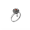 Lotus Antique Silver Adjustable Opening