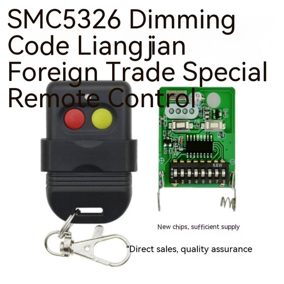 Control Remoto Inalámbrico 433MHz SMC5326 - Alcance Profesional