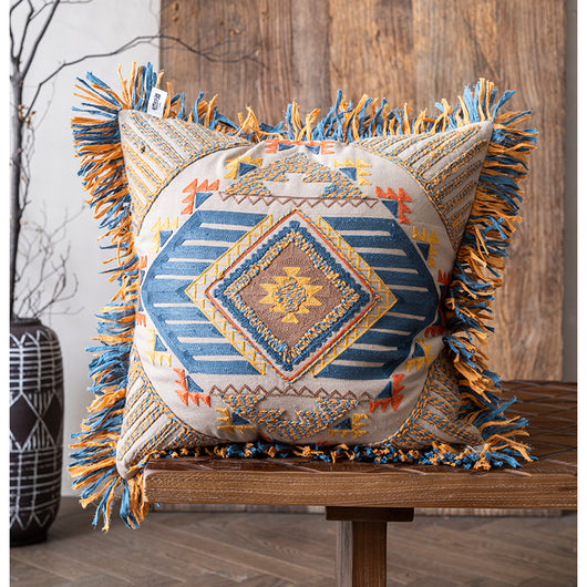 Almohada de Cintura de Algodón Premium Tejida a Mano - Image 45