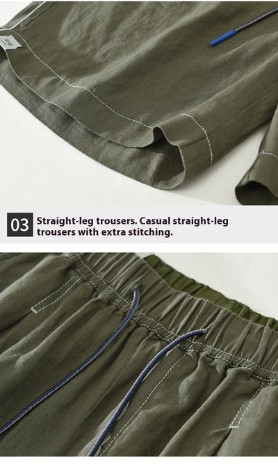 Shorts Holgados Rectos con Caída Casual para Hombre - Image 15