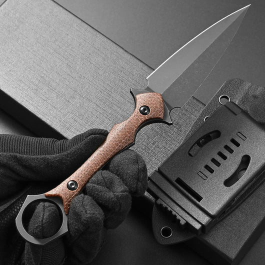Cuchillo de Supervivencia D2 con Mango G10 para Camping y Aventura - Image 18