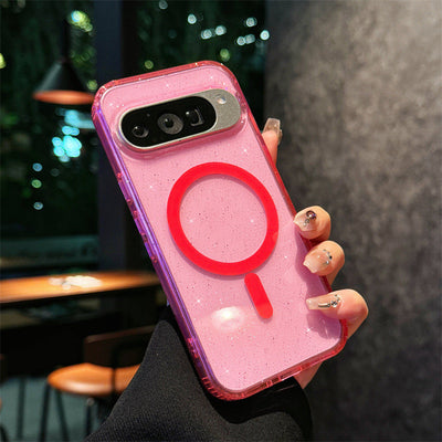 Funda Transparente con Diseño Galaxia y Imanes Integrados - Image 4