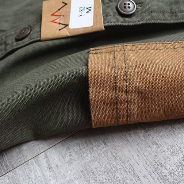 Camisa Suelta Retro Japonesa de Manga Larga Estilo Hong Kong