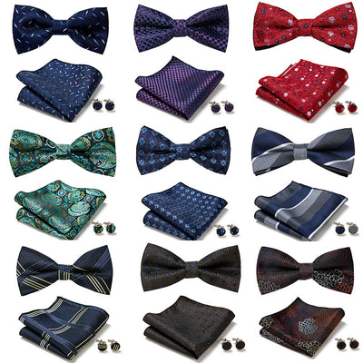 Traje Formal Elegante Coreano con Corbata de Moño